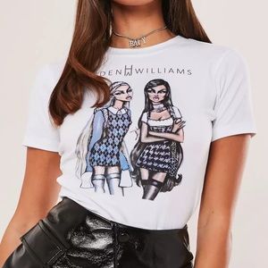 Missguided x Hayden Williams crop top.